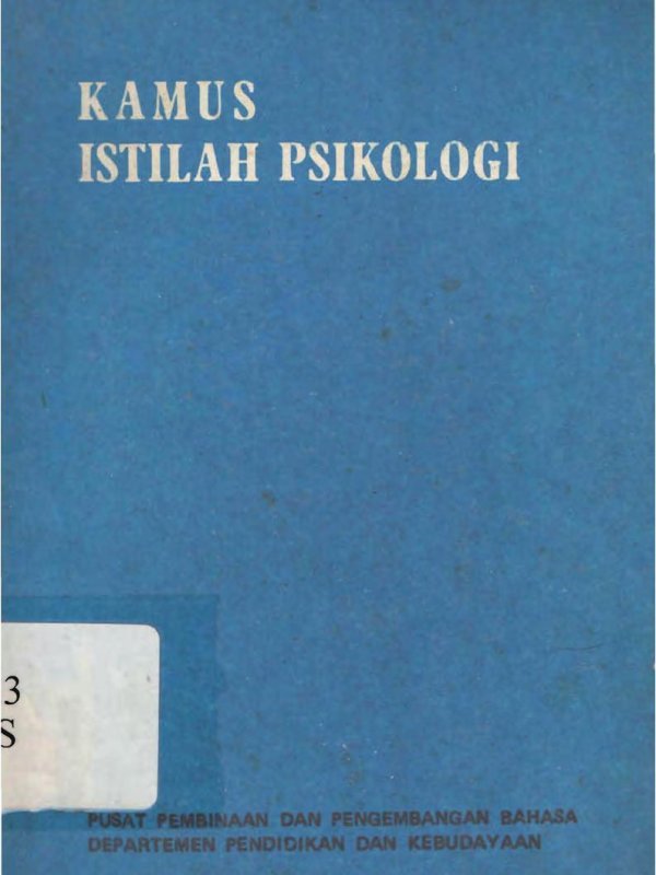 Kamus Istilah Psikologi